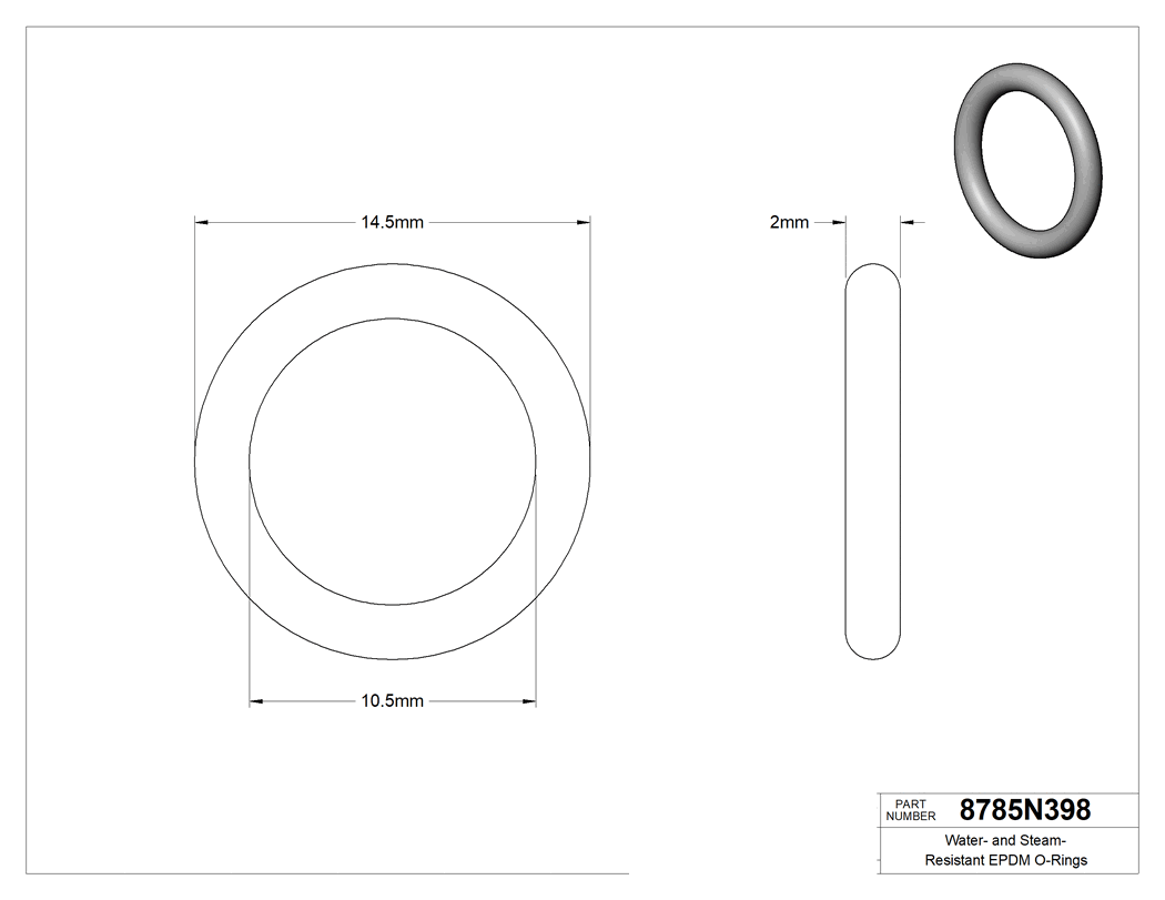 Technical drawing - 8785N398
